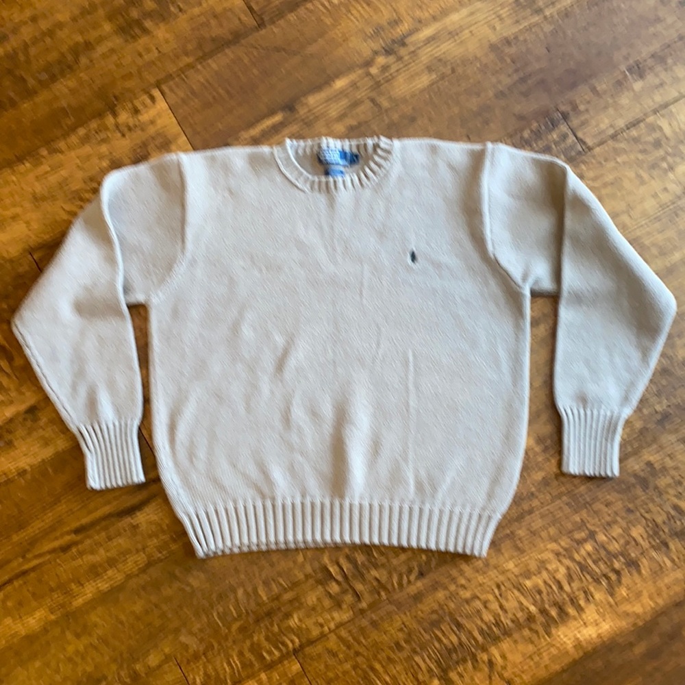 Men’s L Polo by Ralph Lauren 100% Cotton crew sweater